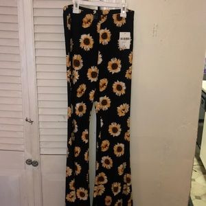 sunflower high waisted bellbottom pants
